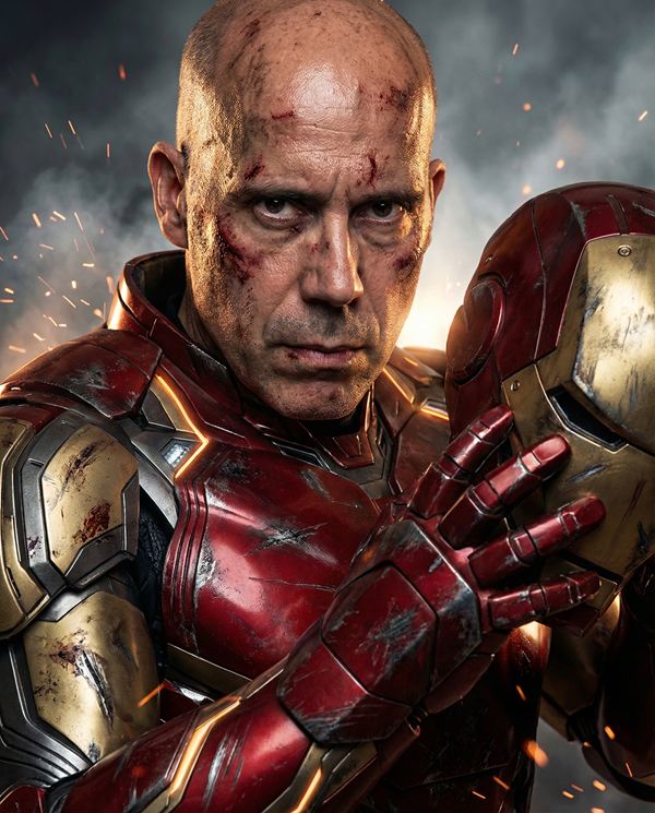 Iron Man – KI-generiertes Bild
