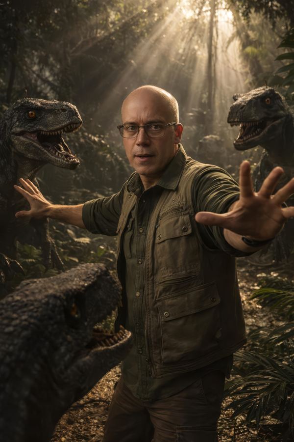 Jurassic world – KI-generiertes Bild