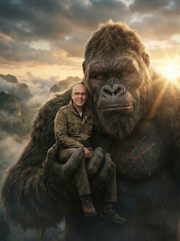 King Kong – KI-generiertes Bild